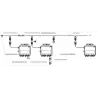 Apsystems Conector macho 25A AC Série DS3