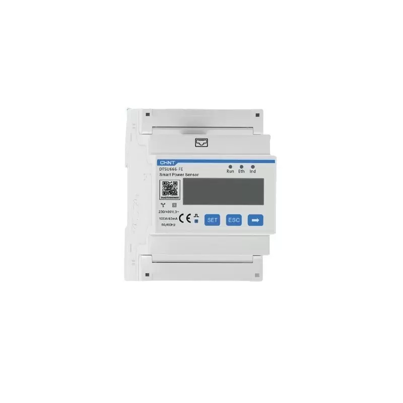 Sensor de potência inteligente Huawei DTSU666-FE 3Ph-1Ph 100A Sensor de potência inteligente Huawei DTSU666-FE 3Ph-1Ph 100A