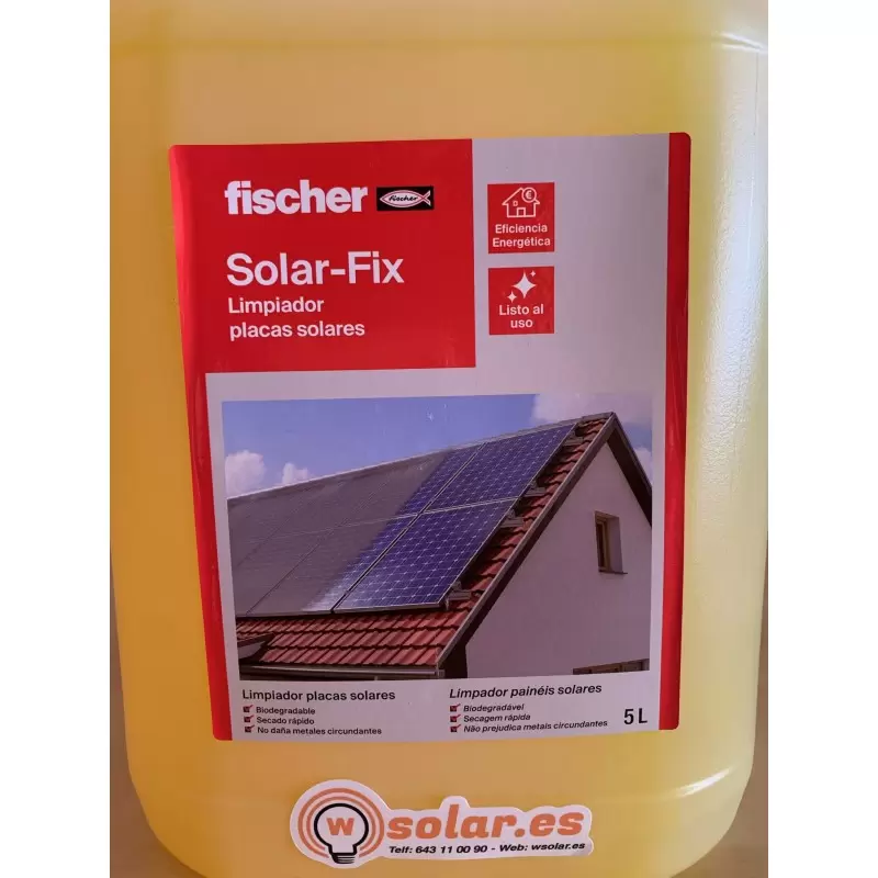 Pulitore per pannelli solari Fisher Solar-Fix