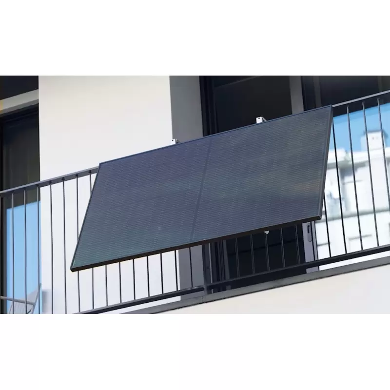 Kit balcon 2 paneles 420w + inversor integrado Kit balcon 2 paneles 420w + inversor integrado