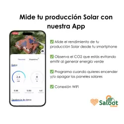 Kit balcon 2 paneles 420w + inversor integrado