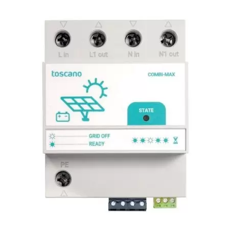 Interruptor de backup Toscano combi max para Huawei - Fronius 2x 50A - Wsolar.Shop
