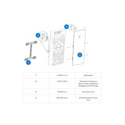 Tesla wandkit voor Powerwall 3 uitbreidingsmodule - Wsolar.Shop