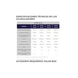 Acumulador de calor solar ecombi ECO30 - Wsolar.Shop