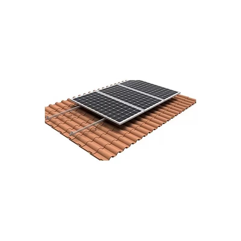 Kit structure 2 roof mounting plates