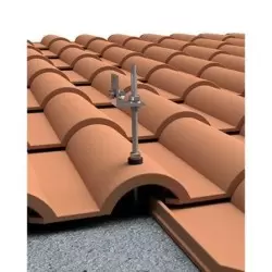 Screws with rubber seal and nuts